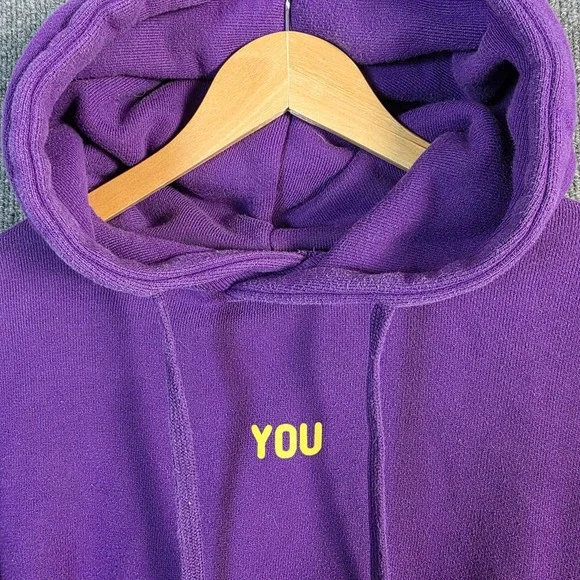 BTS Hoodie S K-pop Jimin You Never Walk Alone Purple Heavyweight - Picture 2 of 8